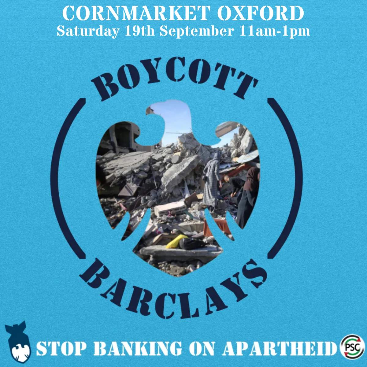 Boycott Action - Barclays